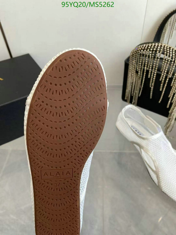 ALAIA-Women Shoes Code: MS5262 $: 95USD