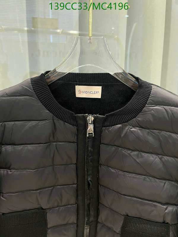 Moncler-Down jacket Women Code: MC4196 $: 139USD