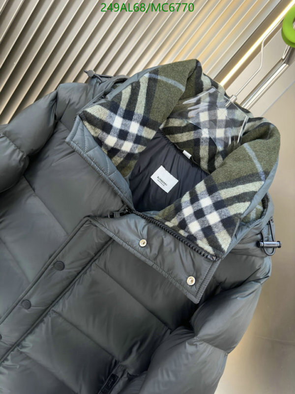 Burberry-Down jacket Women Code: MC6770 $: 249USD