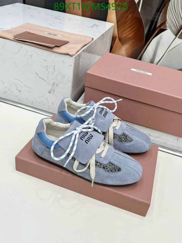 Miu Miu-Women Shoes Code: MS4928 $: 89USD
