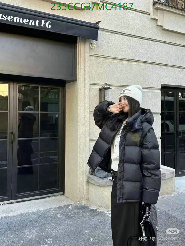 Moncler-Down jacket Women Code: MC4187 $: 235USD