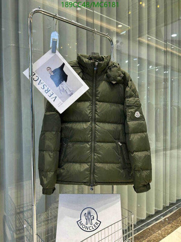 Moncler-Down jacket Men Code: MC6181 $: 189USD