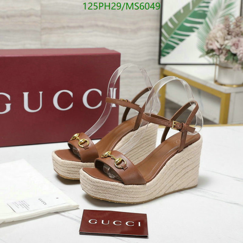 Gucci-Women Shoes Code: MS6049 $: 125USD