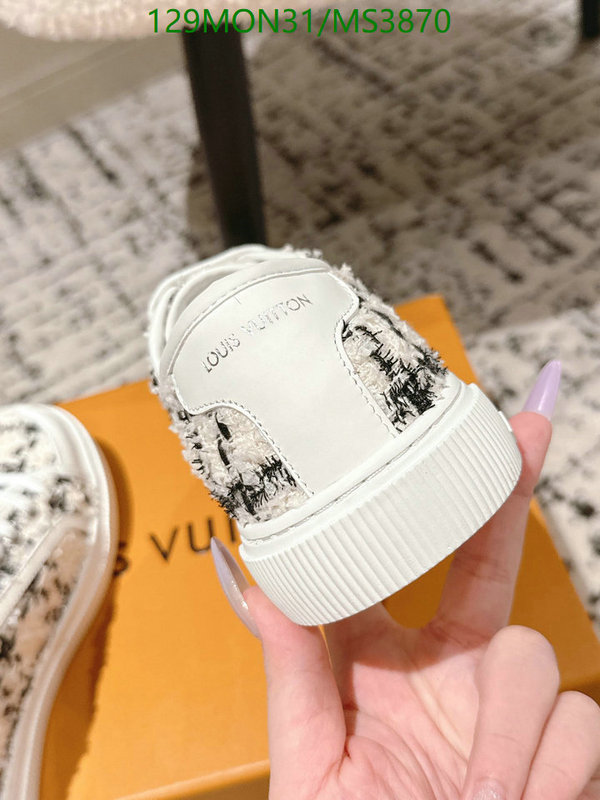 LV-Women Shoes Code: MS3870 $: 129USD