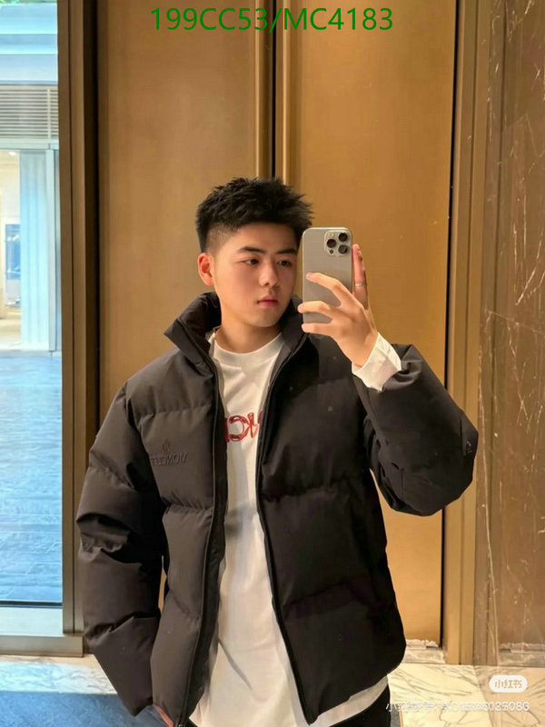 Moncler-Down jacket Men Code: MC4183 $: 199USD