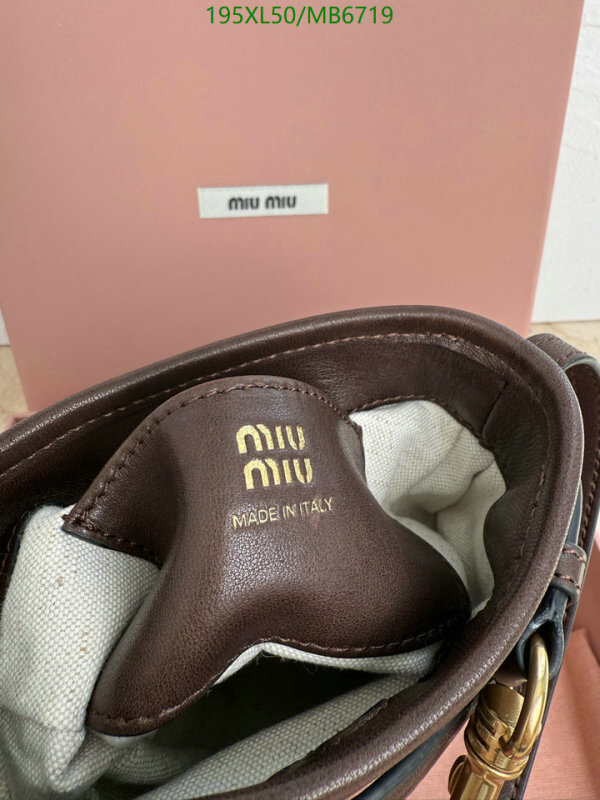 Miu Miu-Bag-Mirror Quality Code: MB6719 $: 195USD