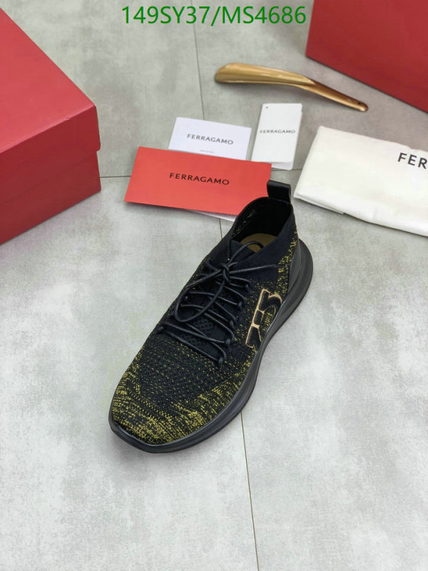 Ferragamo-Men shoes Code: MS4686 $: 149USD