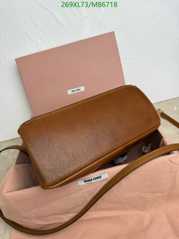 Miu Miu-Bag-Mirror Quality Code: MB6718 $: 269USD