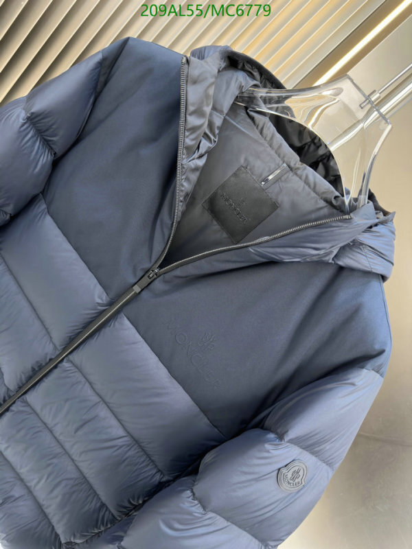 Moncler-Down jacket Men Code: MC6779 $: 209USD