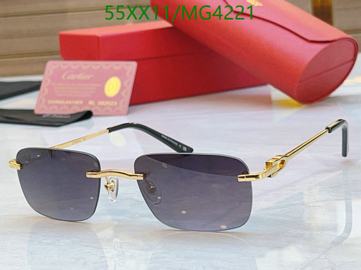 Cartier-Glasses Code: MG4221 $: 55USD