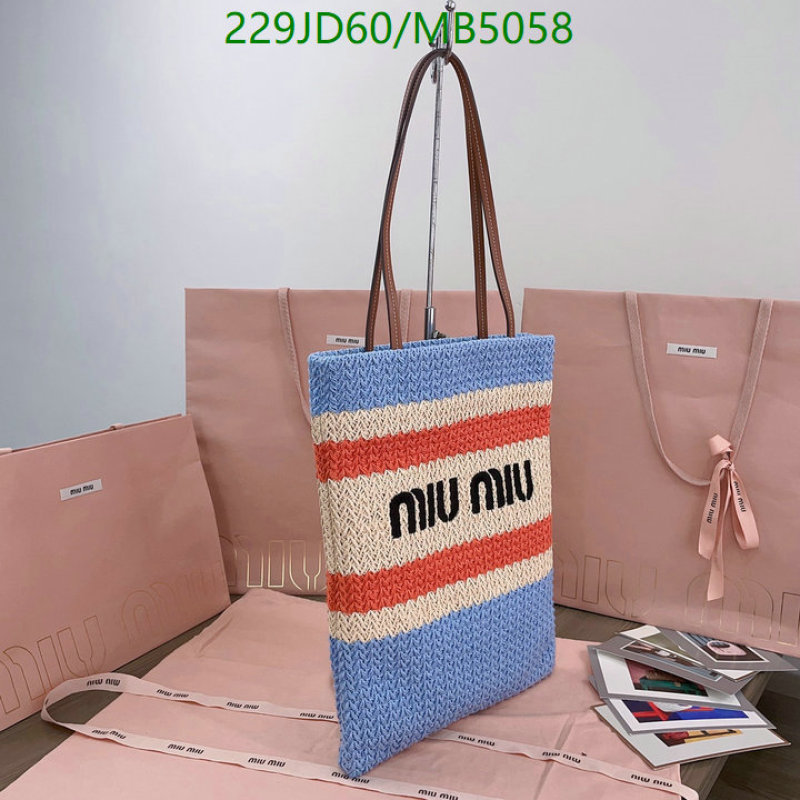 Miu Miu-Bag-Mirror Quality Code: MB5058 $: 229USD