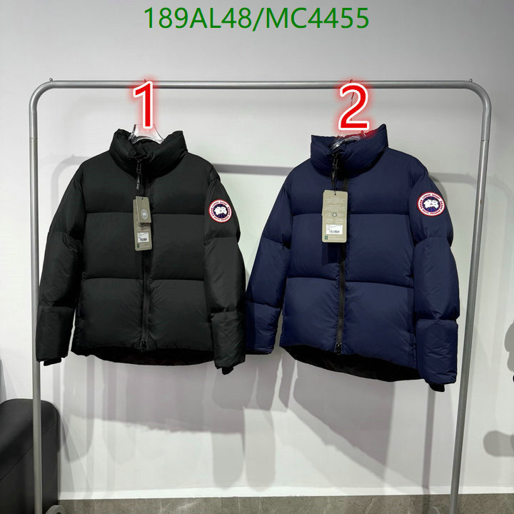 Canada Goose-Down jacket Men Code: MC4455 $: 189USD