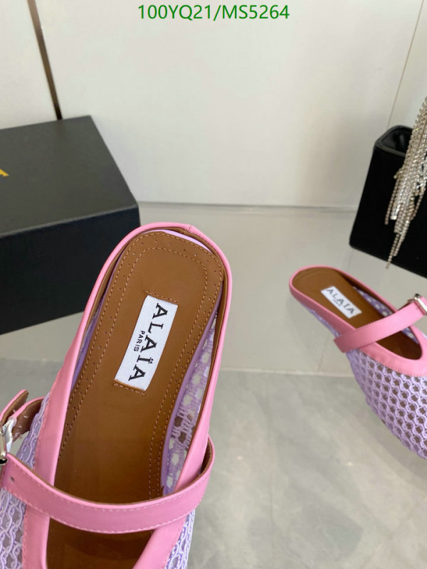 ALAIA-Women Shoes Code: MS5264 $: 100USD