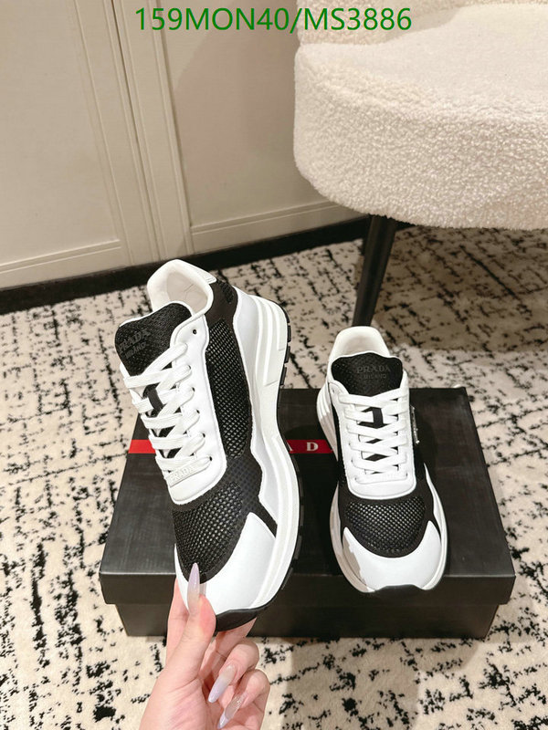 Prada-Men shoes Code: MS3886 $: 159USD