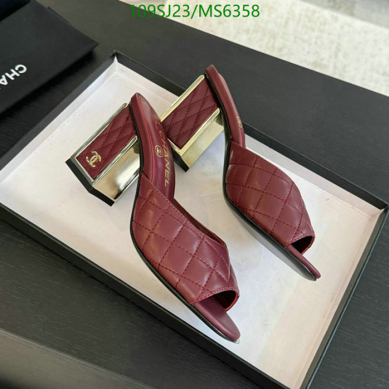 Chanel-Women Shoes Code: MS6358 $: 109USD