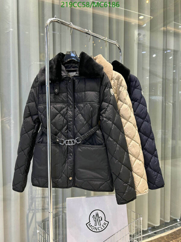 Moncler-Down jacket Women Code: MC6186 $: 219USD