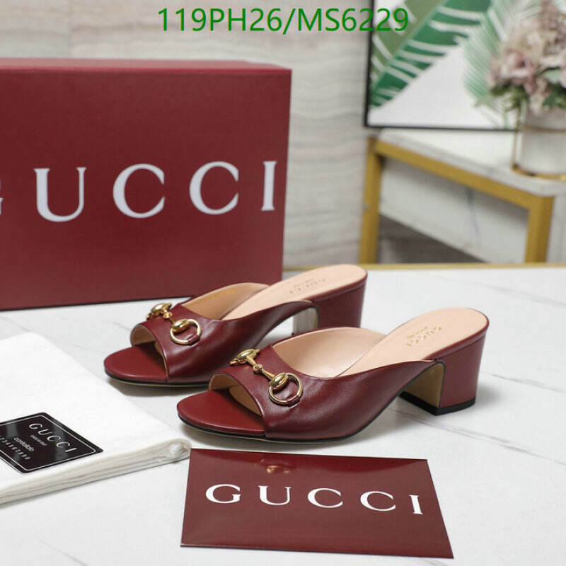 Gucci-Women Shoes Code: MS6229 $: 119USD