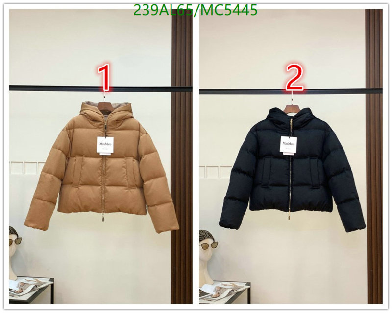 MaxMara-Down jacket Women Code: MC5445 $: 239USD