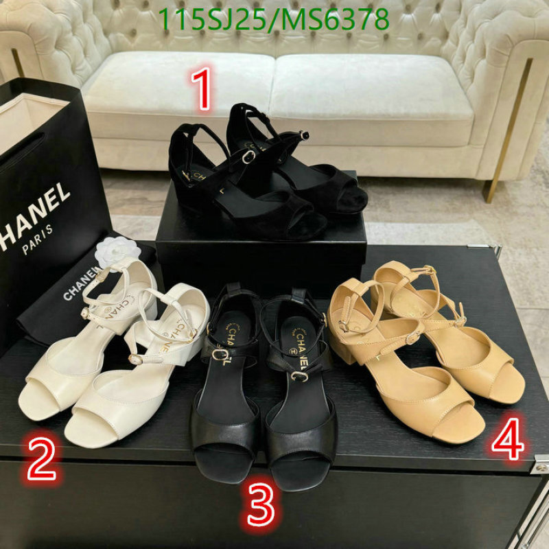 Chanel-Women Shoes Code: MS6378 $: 115USD