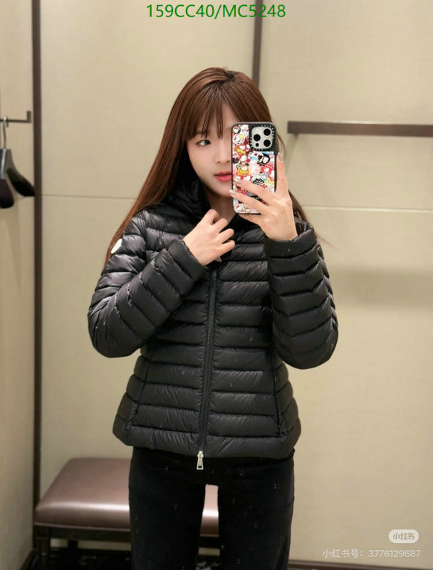 Moncler-Down jacket Women Code: MC5248 $: 159USD