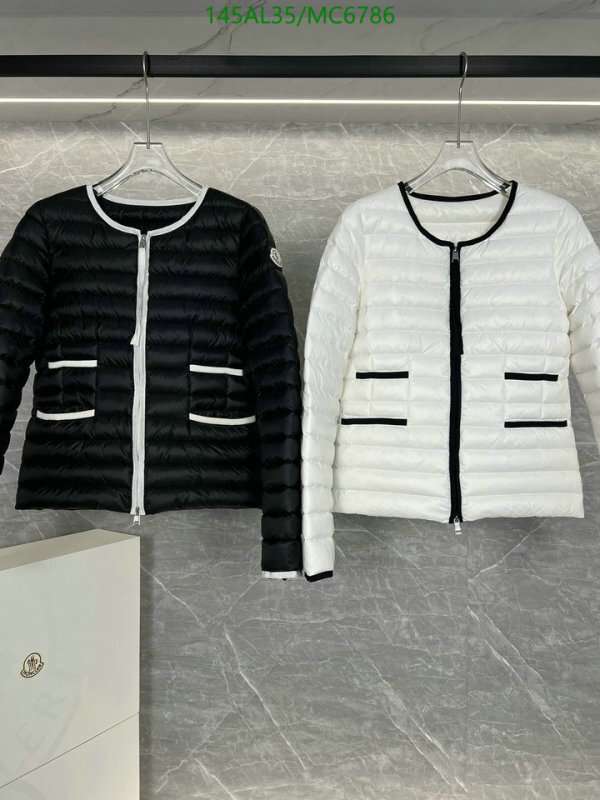 Moncler-Down jacket Women Code: MC6786 $: 145USD