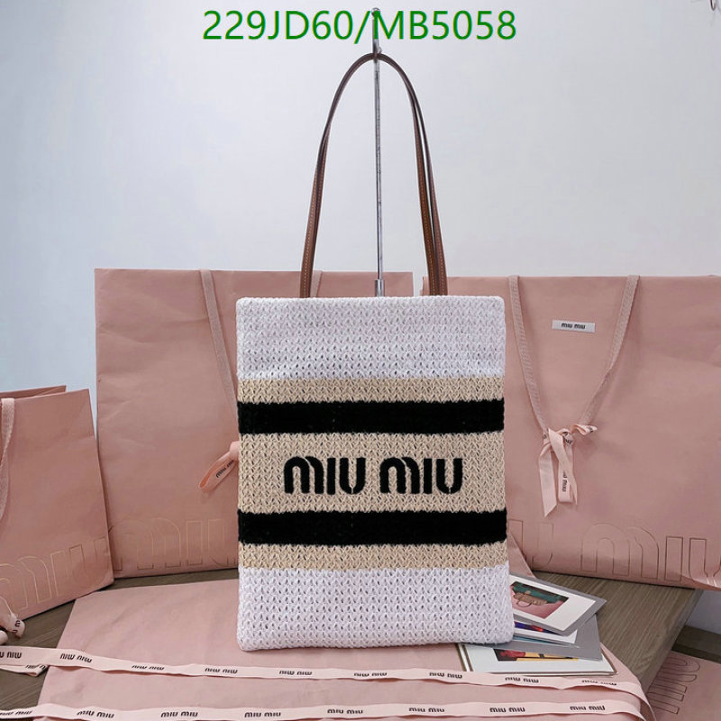 Miu Miu-Bag-Mirror Quality Code: MB5058 $: 229USD