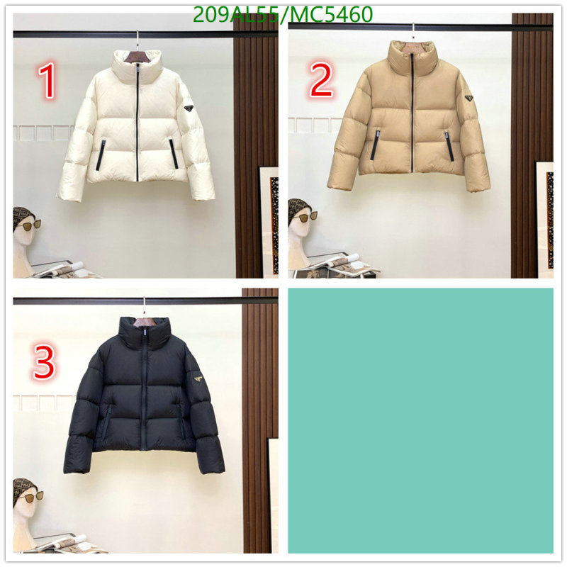 Prada-Down jacket Women Code: MC5460 $: 209USD