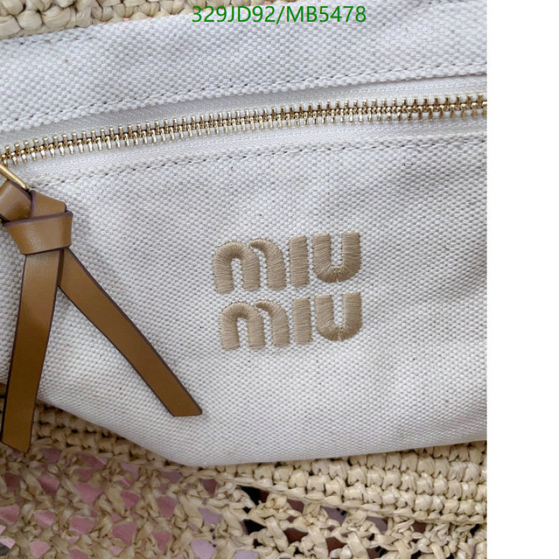 Miu Miu-Bag-Mirror Quality Code: MB5478 $: 329USD