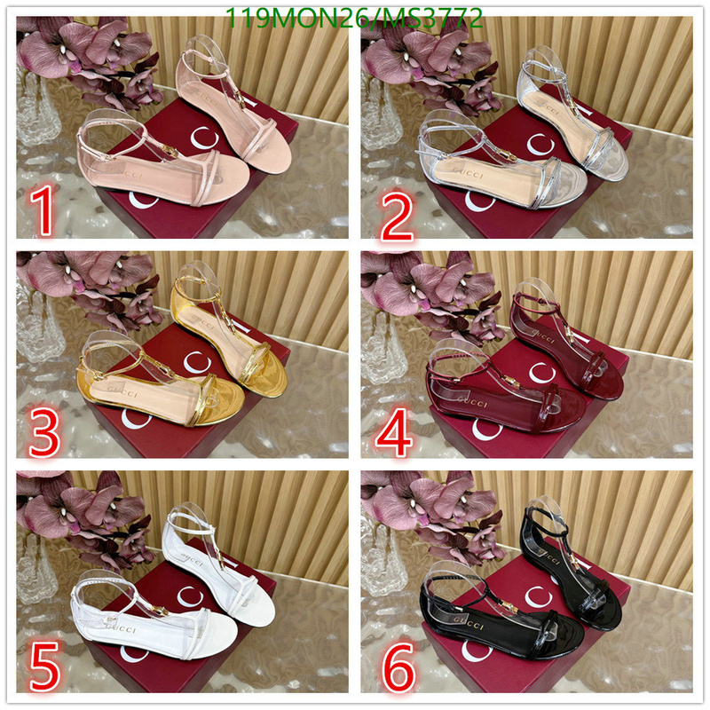 Gucci-Women Shoes Code: MS3772 $: 119USD