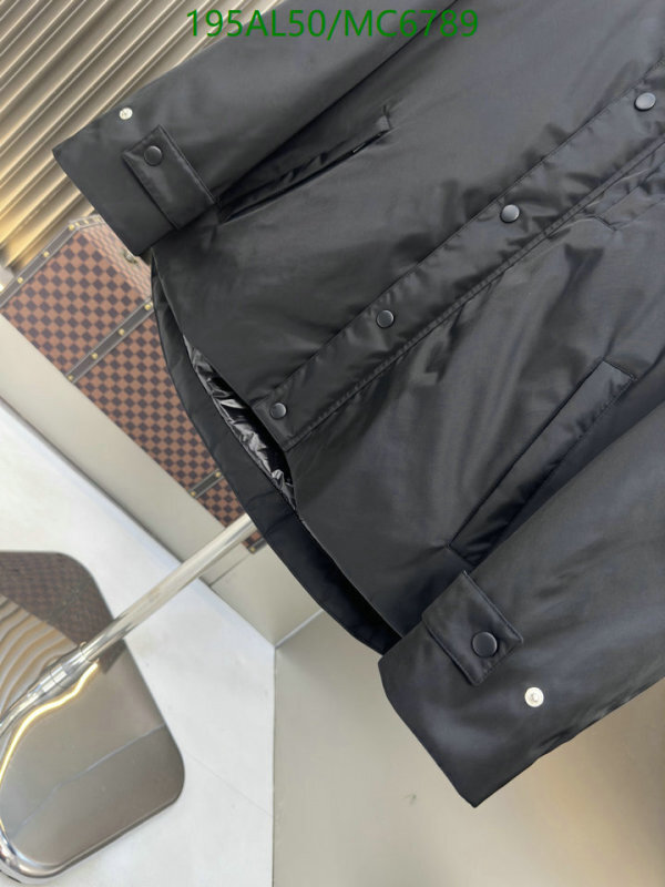 Prada-Down jacket Men Code: MC6789 $: 195USD