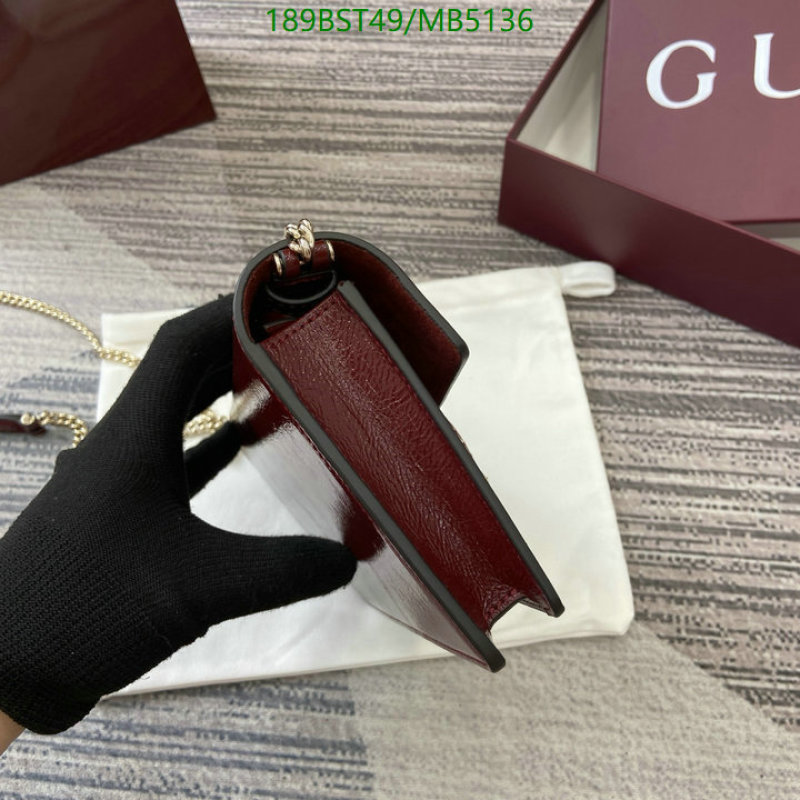Gucci-Bag-Mirror Quality Code: MB5136 $: 189USD