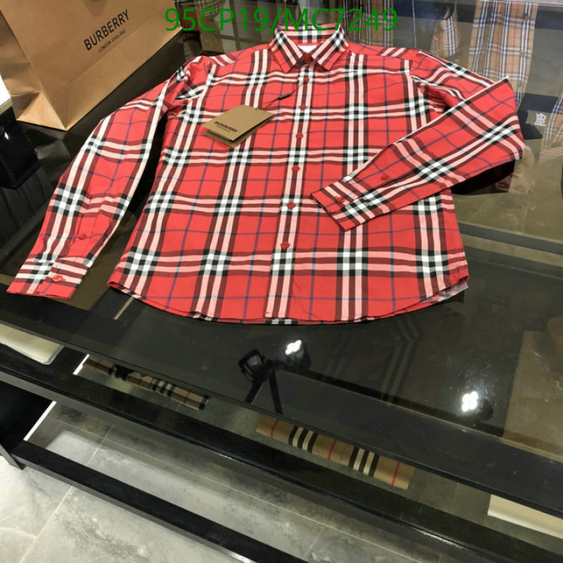 Burberry-Clothing Code: MC7249 $: 95USD