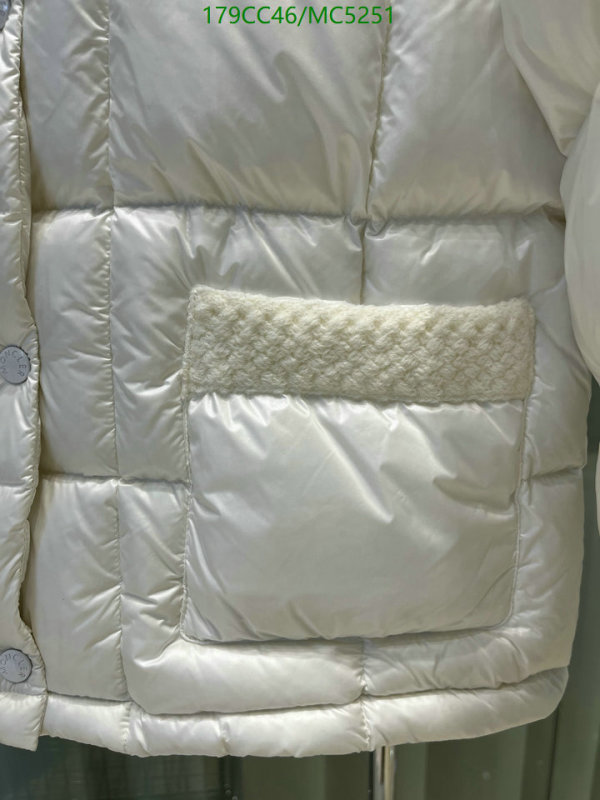 Moncler-Down jacket Women Code: MC5251 $: 179USD