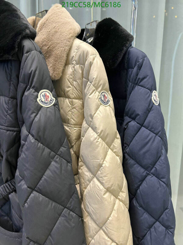 Moncler-Down jacket Women Code: MC6186 $: 219USD