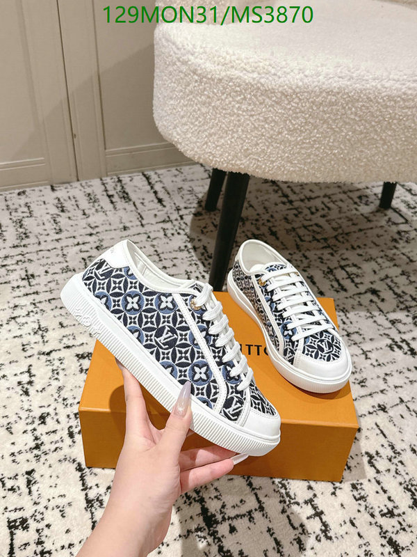 LV-Women Shoes Code: MS3870 $: 129USD