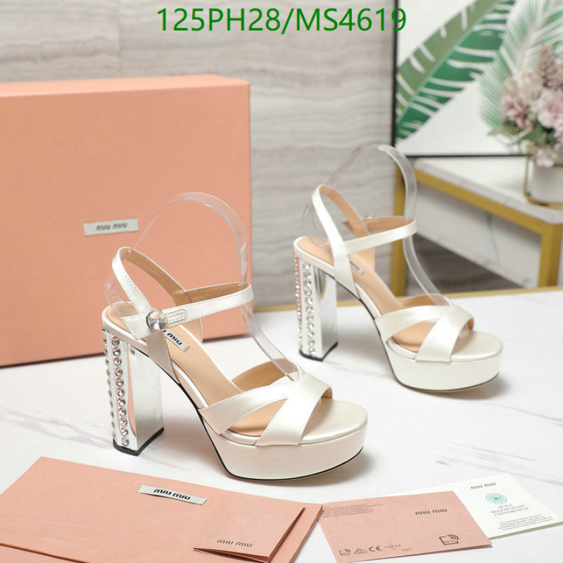 Miu Miu-Women Shoes Code: MS4619 $: 125USD