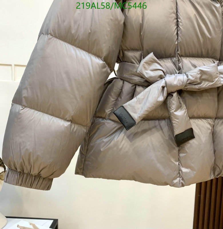 MaxMara-Down jacket Women Code: MC5446 $: 219USD