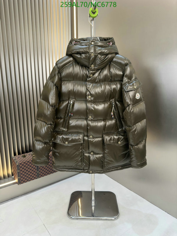 Moncler-Down jacket Men Code: MC6778 $: 259USD