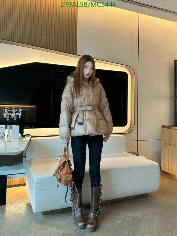 MaxMara-Down jacket Women Code: MC5446 $: 219USD