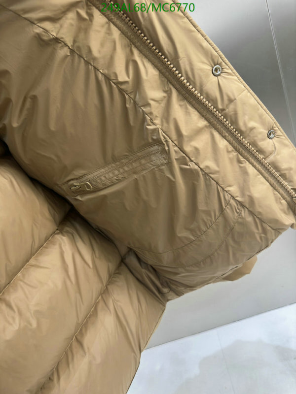 Burberry-Down jacket Women Code: MC6770 $: 249USD