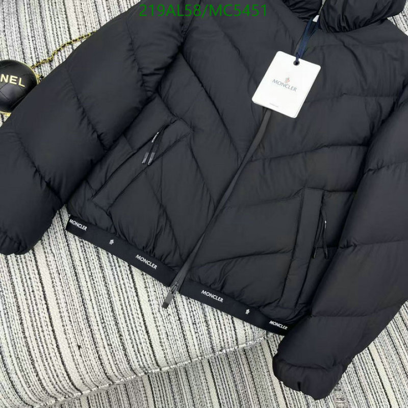 Moncler-Down jacket Women Code: MC5451 $: 219USD