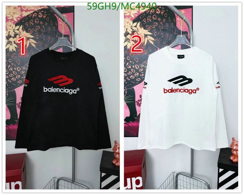 Balenciaga-Clothing Code: MC4940 $: 59USD