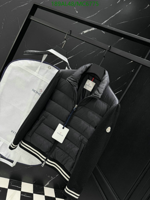 Moncler-Down jacket Men Code: MC6775 $: 189USD