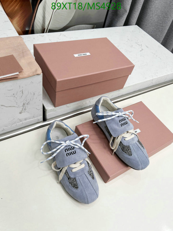 Miu Miu-Women Shoes Code: MS4928 $: 89USD