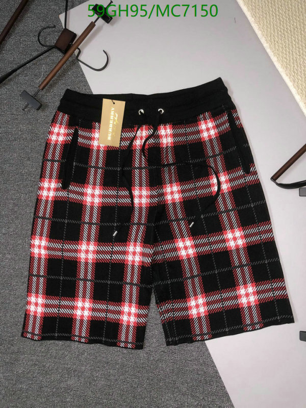 Burberry-Clothing Code: MC7150 $: 59USD