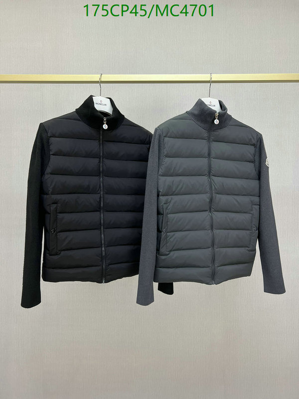 Moncler-Down jacket Men Code: MC4701 $: 175USD