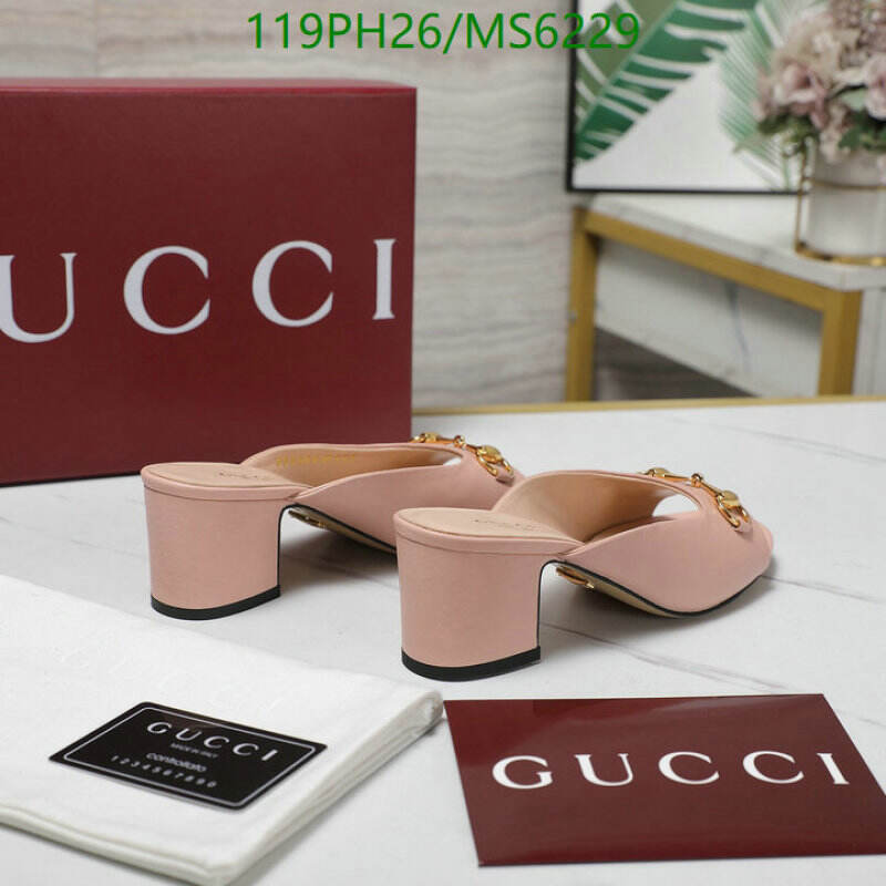 Gucci-Women Shoes Code: MS6229 $: 119USD
