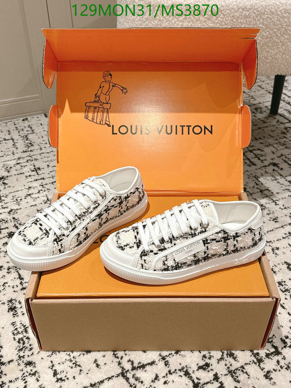 LV-Women Shoes Code: MS3870 $: 129USD