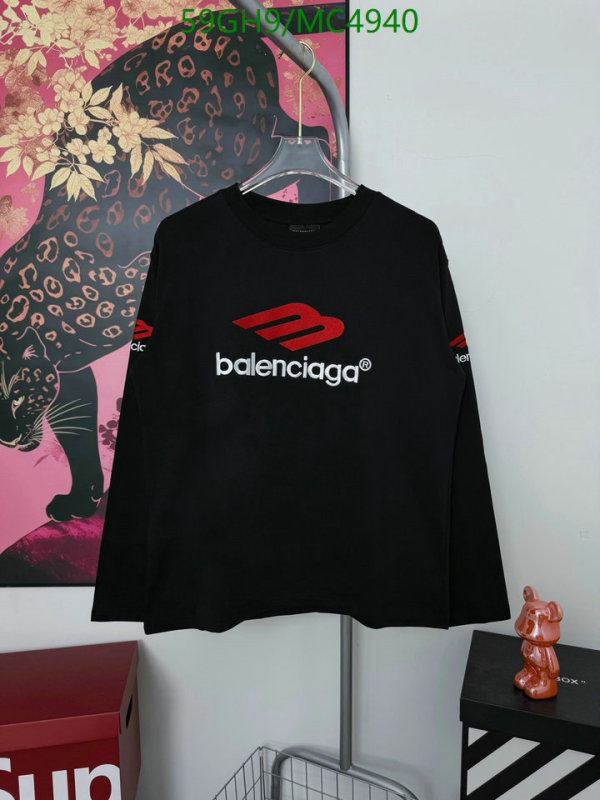Balenciaga-Clothing Code: MC4940 $: 59USD