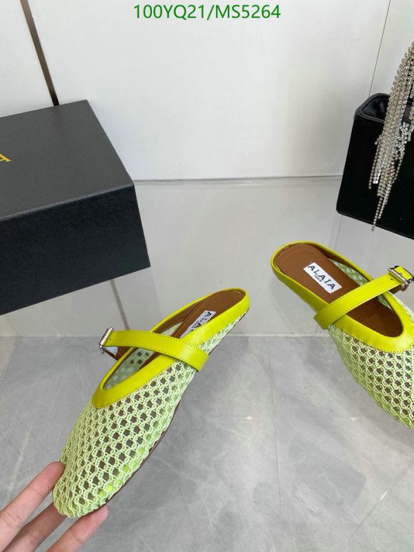 ALAIA-Women Shoes Code: MS5264 $: 100USD